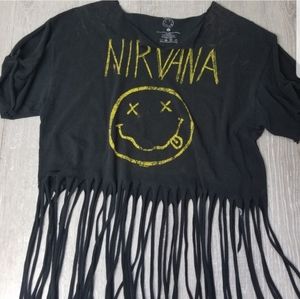 Custom upcycled band tshirt
